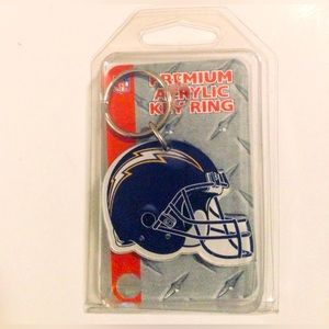 NFL Chargers Helmet Key Chain
